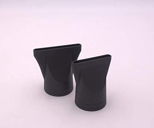 2PCS Professional Plastic Hair Dryer Diffuser Drying Cover Narrow Concentrator Replacement Blow Flat Hairdressing Styling Accessories Only Fit for the Outer Diameter 4.5cm