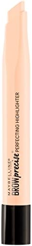 Maybelline Brow Precise Perfecting Eyebrow Highlighter, Light, 0.04 oz.