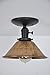 Ceiling Mounted Unfinished Copper Light Fixture 8