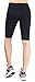 Neonysweets Womens Cycling Running Workout Tights Yoga Shorts Half Tights Black S