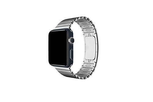 Apple Watch Series 3 Metal Series Skin/Sticker/Decal by Stickerboy (Slate Jet Black Brushed 38mm) - Thumbnail 4