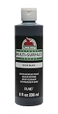 Apple Barrel Multi-Surface Paint in Assorted Colors (8 oz), 22474E Black