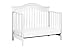 DaVinci Brook 4-in-1 Convertible Crib with Toddler Bed Conversion Kit in White, Greenguard Gold Certified