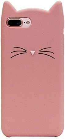 DiDicose Fashion 3D Cartoon Animal Characters Black Lucky Fortune Plutus Cat Kitty Silicone Rubber Phone Case Cover for Apple iPhone 6 6S 7 7S Plus Samsung Galaxy S5 S6 S7 S8 Edge LG Moto Huawei etc.