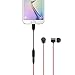 FanTEK USB C to 3.5mm Headphone Jack Cable Adapter 2-Pack, Type C 3.1 Male to 3.5mm Female Stereo Audio Headphone Connector for Motorola Moto Z, LeEco Le 2/Max 2 and More, Black and White
