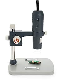 Celestron microdirect 1080P HD Handheld Digital Micro Microscopio digital de visualización, Gris (44316)
