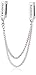 Pandora Jewelry Reflexions Sterling Silver Safety Chain, 2