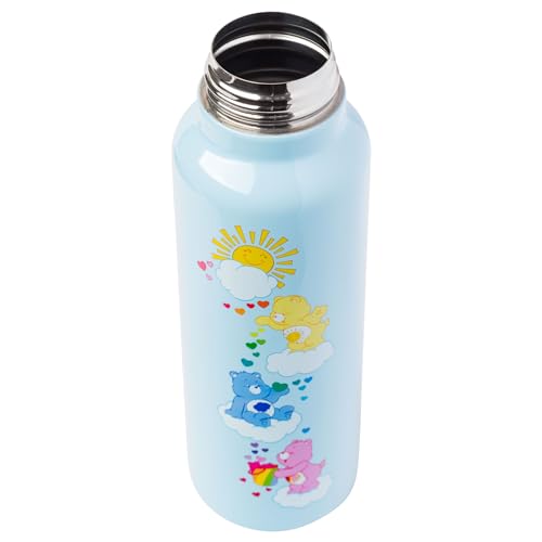 Silver Buffalo Care Bears Sun Shower Featuring Love-A-Lot Bear, Funshine Bear, and Grumpy Bear, 27 Ounces
