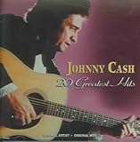 Disco de Johnny Cash: «20 Greatest Hits» (Anverso) Disco de Johnny Cash: «20 Greatest Hits» (Anverso)