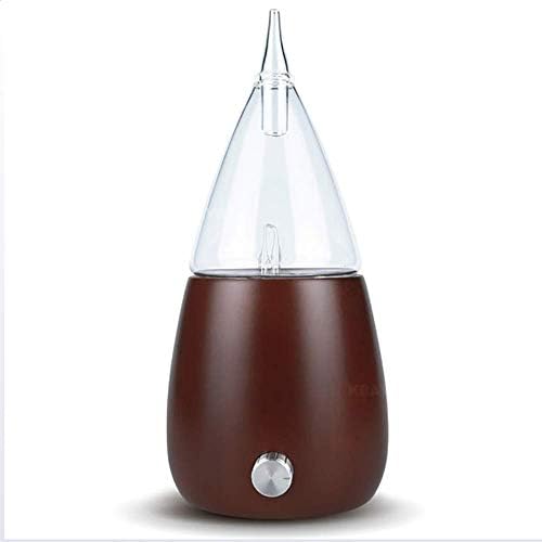 Nebulizing Pure Essential Oil Aromatherapy Diffuser, Premium Home & Professional Use, No Heat, No Water, No Plastic – Light Raindrop,A