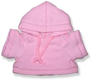The Bear Mill Pink Sweatshirt 8 Inch - 2049 Fits 8" - 10" Bears, Includes Build a Bear,, and Stuff Your own Animals.