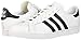 adidas Men's Coast Star Sneaker, White/Black/White, 9