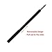 Professional Lip Brush Applicators Dual End Retractable Design Lipstick Brush Makeup Brush For Women and Girls (Black)