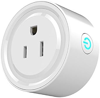 Smart Mini Wifi Plug by MadBee Tech | Works with Amazon Echo Alexa Voice Control | No Hub Required | iHome Timer Control Outlet | iPhone, Android Compatible