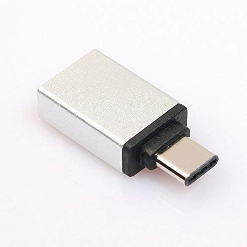 Wultia - USB-C Type-C to USB OTG Mini Adapter 3.0 Converte for Samsung Galaxy Note8 High Speed Certified Cell Phone Accessories Charger[ Silver ]