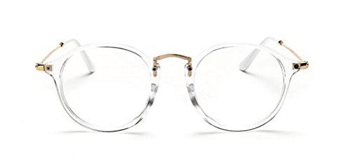 Gamt brand new colored frame plain glasses with lucency…