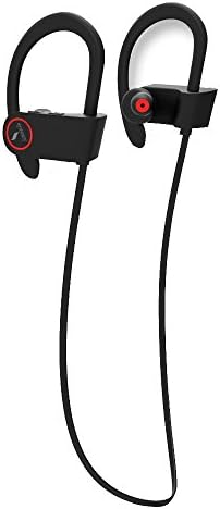 Bluetooth Headphones , UBYMI X1 Wireless V4.1 Sport Headphones, Noise Cancelling Earphones and Lightweight Sweat proof Headsets with Mic for Running (Black)