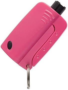 JARAN Car Hammer - Auto Safety Seatbelt Cutter Glass Window Punch Breaker Emergency Rescue Disaster Escape Tool with Flashlight - Must-Have Life Saving Survival Kit (Pink)