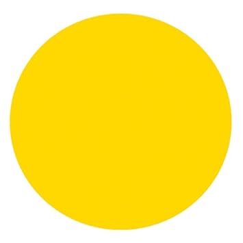 DecoHomeTextil Lacktischdecke Tischdecke Wachstuch Rund Oval Größe & Farbe wählbar Rund 120 cm Gelb Wachstischdecke Wachstuch