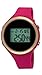 Moulin Ladies Digital Jelly Watch Fuchsia #03158-76197