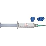 Graphite Filled Electrically Conductive Epoxy EMI RFI Shielding Adhesive Military Grade Heat Cure, Electro-Bond 63 , 2.5gm syringe(s)