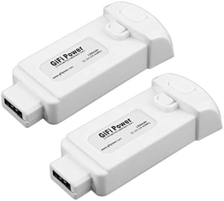 Otryad 2Pcs Compact 11.1V 1300mAh Lithium Polymer Battery for Yuneec Breeze Drone