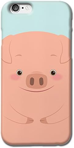 TBL Pig Animal Character Design Matte Hard Case Cover For Iphone6 6S [Scratch Resistant]
