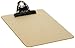 Advantage Hard Board Clipboard with High Capacity Clip, Memo Size 6