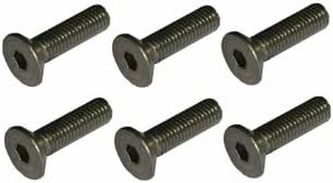 H2o Kayaks M6 20MM A4 Stainless Steel Machine Screws For Tek Sport Tootega Fat Yaks (A) (Pack of 6)
