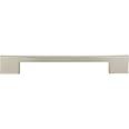 Atlas Homewares A826-BN 8-5/8-Inch Euro-Tech Collection Thin Square Rail Pull, Brushed Nickel
