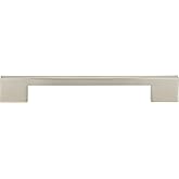 Atlas Homewares A826-BN 8-5/8-Inch Euro-Tech Collection Thin Square Rail Pull, Brushed Nickel