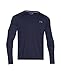Under Armour Men's Tech Long Sleeve T-Shirt, Midnight Navy/Steel, Medium