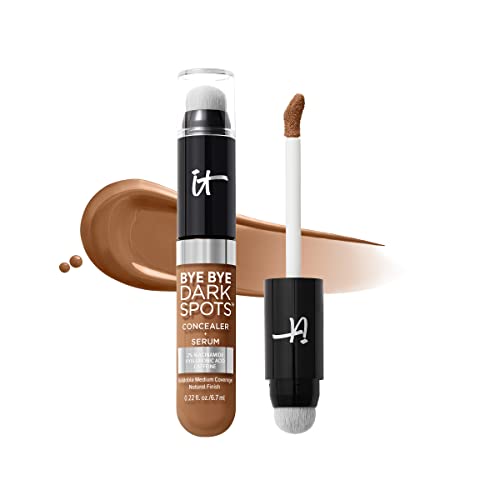 iT Cosmetics, Bye Bye Dark Spots Concealer, Niacinamide & Caffeine