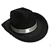 Ever Ready First Aid US Toy Cowboy Hat, Black