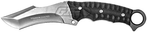 HX Outdoors Beret Tactical Knife w/ Nylon Pouch