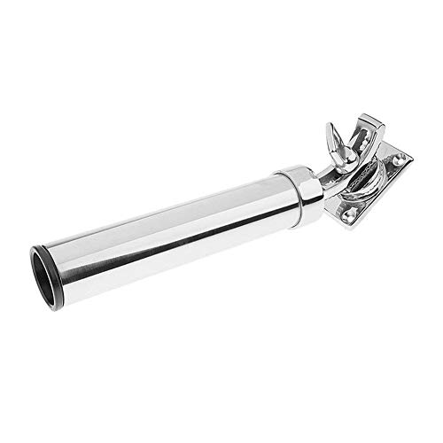 HEQIE-YONGP Angelzubehör Boot Angelrutenhalter Verstellbarer Angelrutenhalter for Boote Rutenhalter Silber (Color… – Bild 4