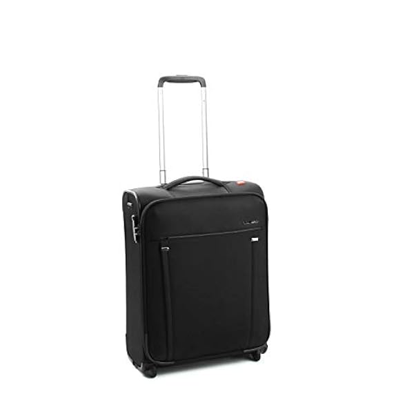 RONCATO Zero Gravity Maleta Cabina avión Negro, Medida: 55 x 40 x 20 cm,  Capacidad: 40