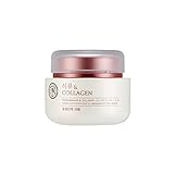 [THEFACESHOP] Pomegranate and Collagen Volume Lifting Cream, Provides an Anti Aging, Moisturizing, and Softening Effect to Skin - 100 ml