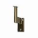 Handrail Bracket for Promenaid System, Antique Brass Finish, ADA Compliant, Clip in Place, Supports 500 lbs, Pivots for all Angles