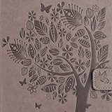 iPad Mini 2 Mini 3 Case, LittleMax(TM) Lightweight PU Leather Flip Stand Embossed Cat & Tree Case Smart Cover with Auto Wake/Sleep for Apple iPad Mini 3/2/1 [One Free Stylus Pen]-#2 Gray