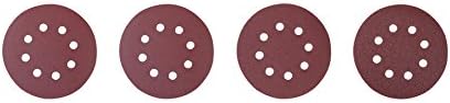 Ryobi RO125A10 125mm Sanding Discs for Random Orbit Sanders (10 Pieces), Bordeaux, 125 mm - Image 3