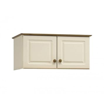 Steens Richmond 2 Door Wardrobe Top Box Cream Pine Amazon Co