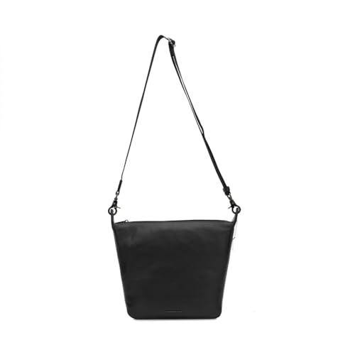 Mandarina Duck Mellow Leather Crossover pour femme, Noir