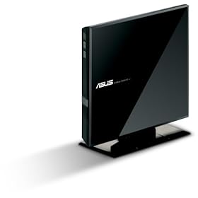 ASUS USB 2.0 8x DVD Writer External Optical Drive SDRW-08D1S-U (Black)