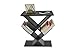 Adesso Zig-Zag Accent Table - Table Bookshelf - Storage Side Table. Home Furnishings and Decor