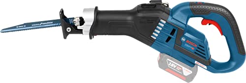 Bosch Professional 18V System Akku Säbelsäge GSA 18V-32 (230 mm Schnitttiefe in Holz, inkl. 1x Sägeblatt, ohne Akkus und… – Bild 5