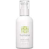 Humane Benzoyl Peroxide 10% Acne Treatment Body &amp; Face Wash, 8 Ounce