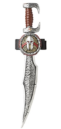 Spartan Sword And Scabbard (Silver/Red) Accessory