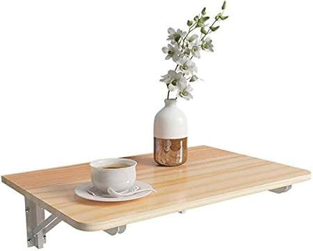 LITING Computertisch Massivholz Wandklapptisch Esstisch Studiertisch