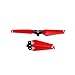 Anbee Spark Propellers 4730F Colored Props Blades for DJI Spark Drone, 8pcs (Red+White, 2 Sets)